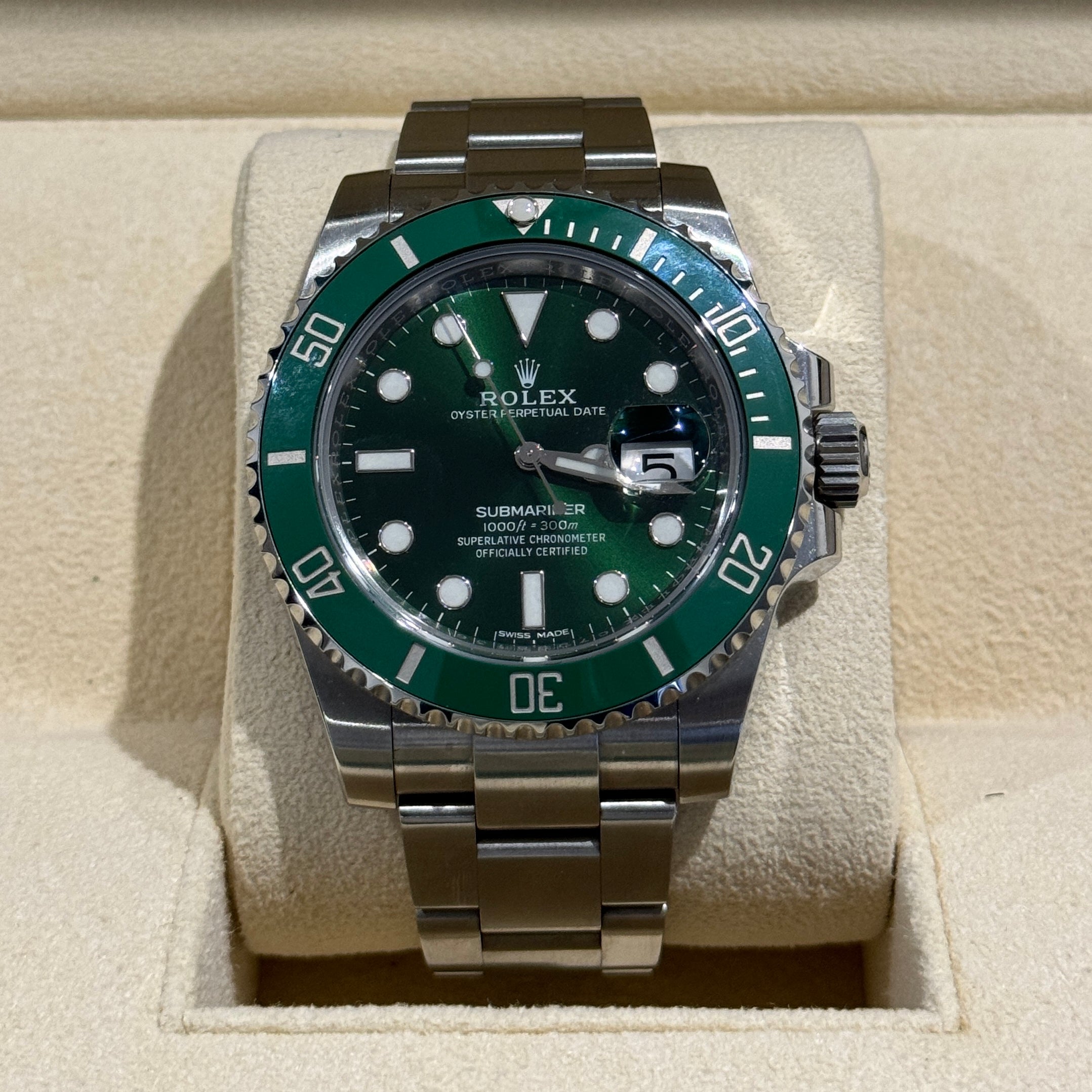 Rolex Submariner 116610LV 2017 B P KJ Jewellers